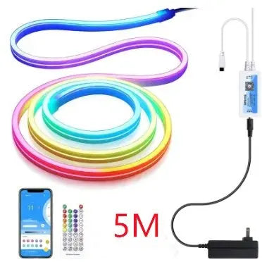 Colorful Neon Light Bar Suit LED Strips Music Light With Silicone Light Bar CJ Dropshipping