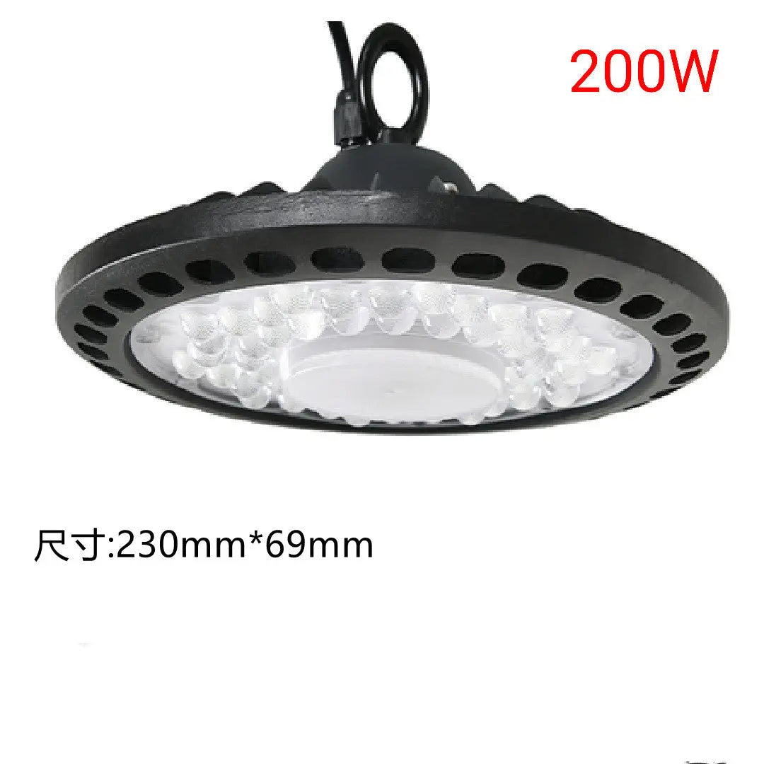 UFO Workshop Lamp High-power Engineering Mining Lamp 100 W200W UFO Lamp Bright Led Mining Lamp CJ Dropshipping