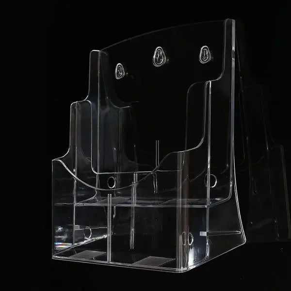 A4 Acrylic Transparent Double-layer Desktop Display Stand Documentary Box CJ Dropshipping