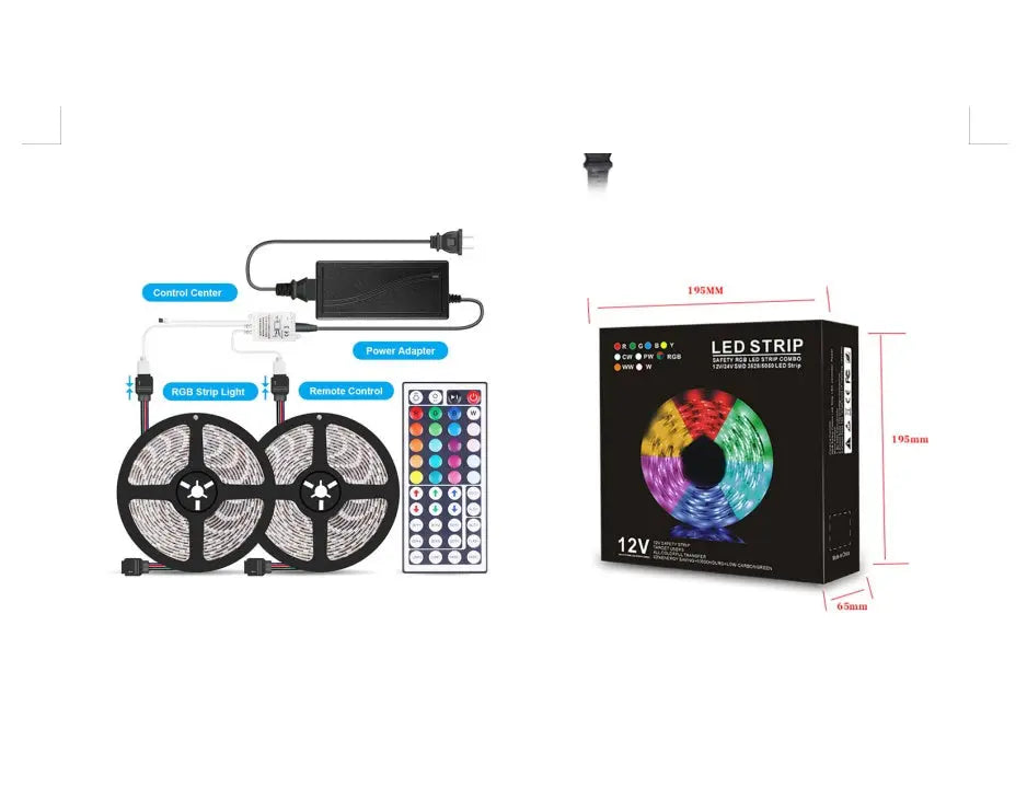 LED Strip Light RGB 5050 CJ Dropshipping