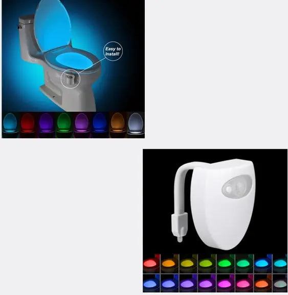 Toilet Induction LED Night Light CJ Dropshipping