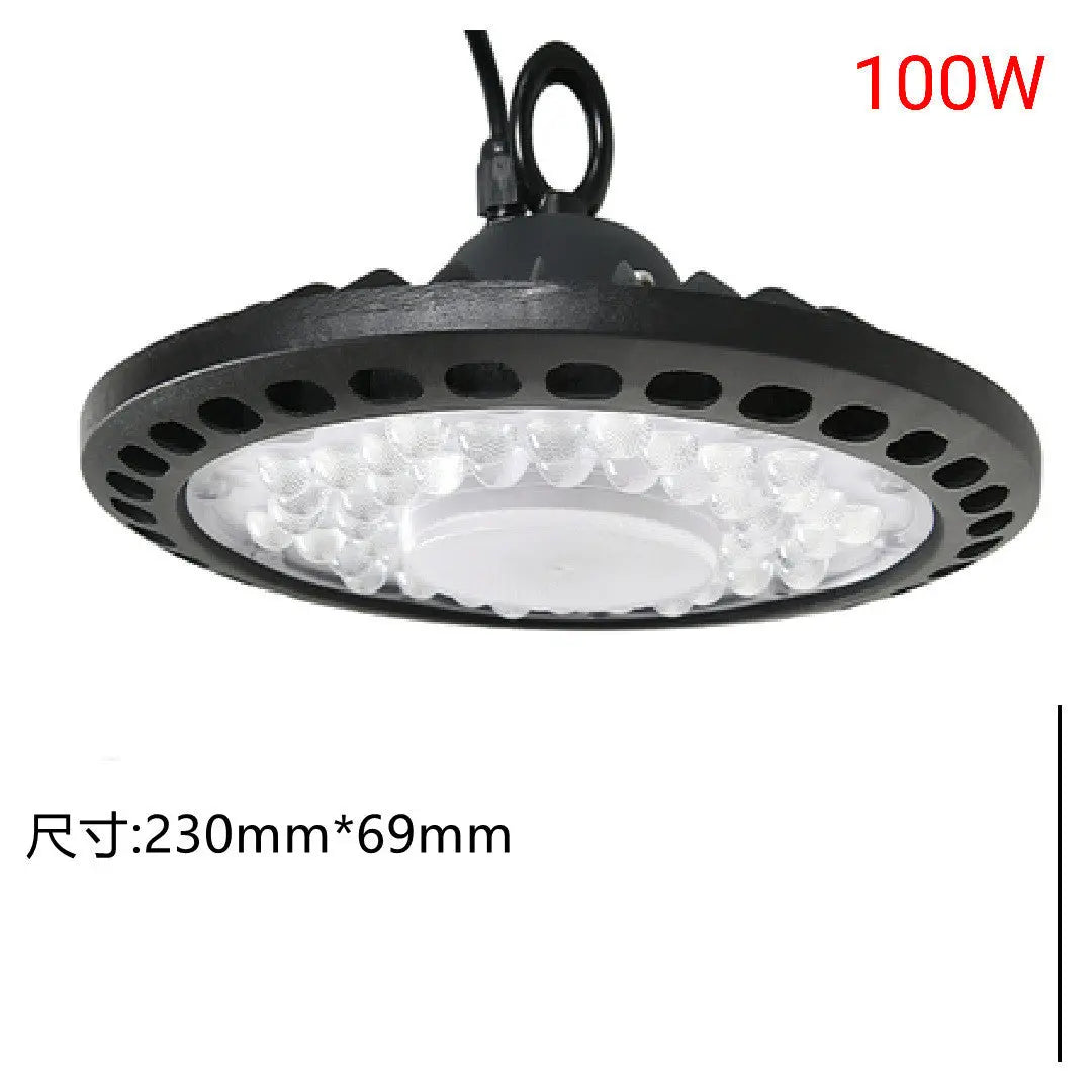 UFO Workshop Lamp High-power Engineering Mining Lamp 100 W200W UFO Lamp Bright Led Mining Lamp CJ Dropshipping