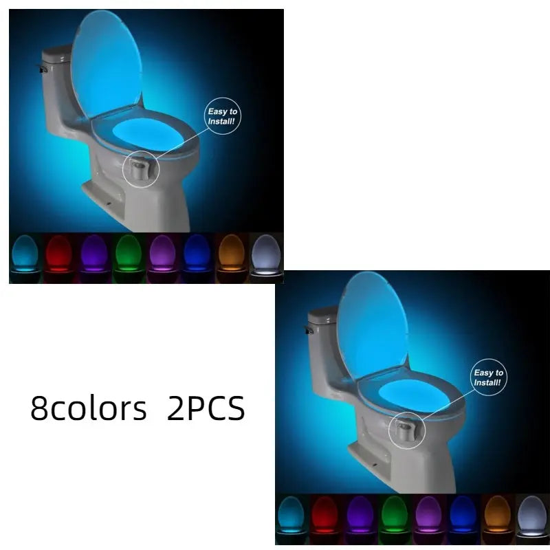 Toilet Induction LED Night Light CJ Dropshipping