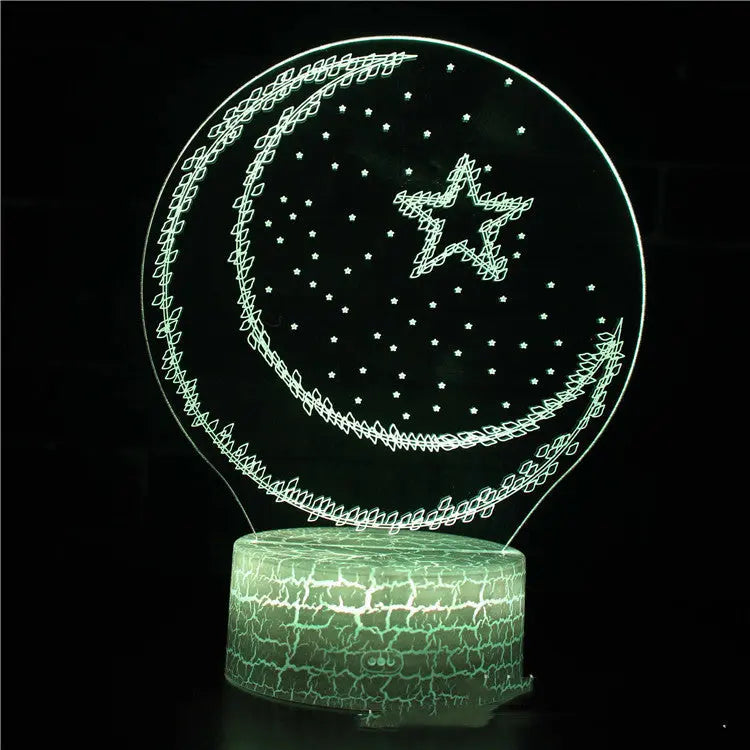 Creative 3D Light LED Bedside Night Light CJ Dropshipping