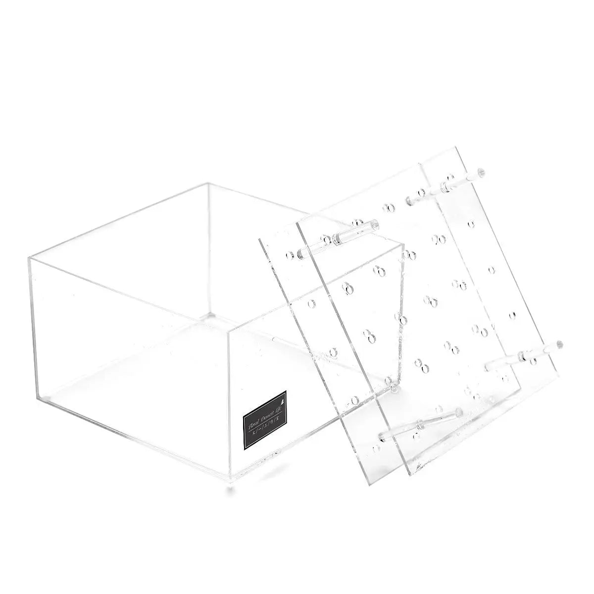 Flower Transparent Square Storage Box Display Box CJ Dropshipping