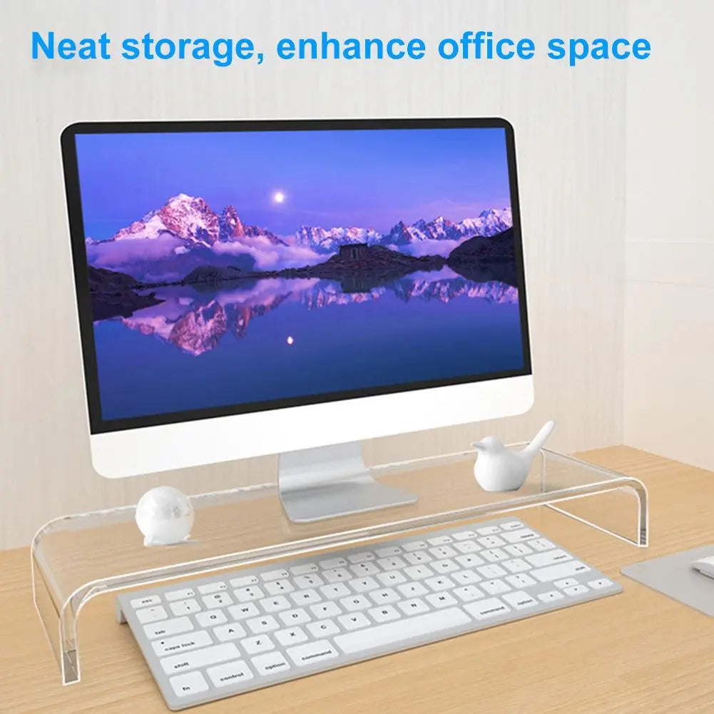 Acrylic transparent computer stand CJ Dropshipping