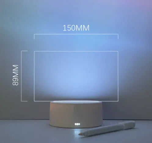Transparent Luminous Acrylic Desktop Tablet CJ Dropshipping