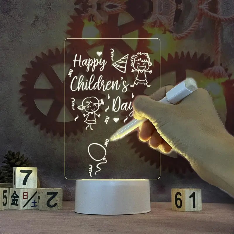 Transparent Luminous Acrylic Desktop Tablet CJ Dropshipping