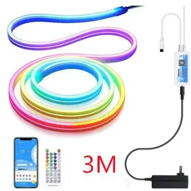 Colorful Neon Light Bar Suit LED Strips Music Light With Silicone Light Bar CJ Dropshipping