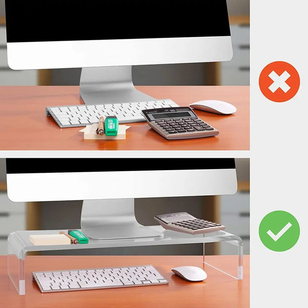 Acrylic transparent computer stand CJ Dropshipping