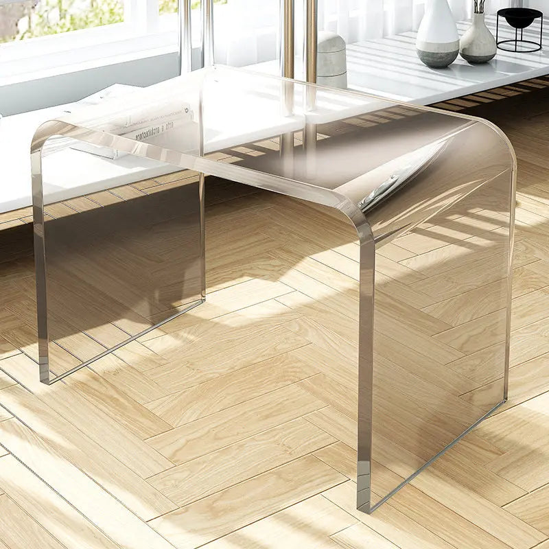 Simple And Light Luxury Acrylic Small Apartment Living Room Design Coffee Table Home Bedroom Bedside Table CJ Dropshipping