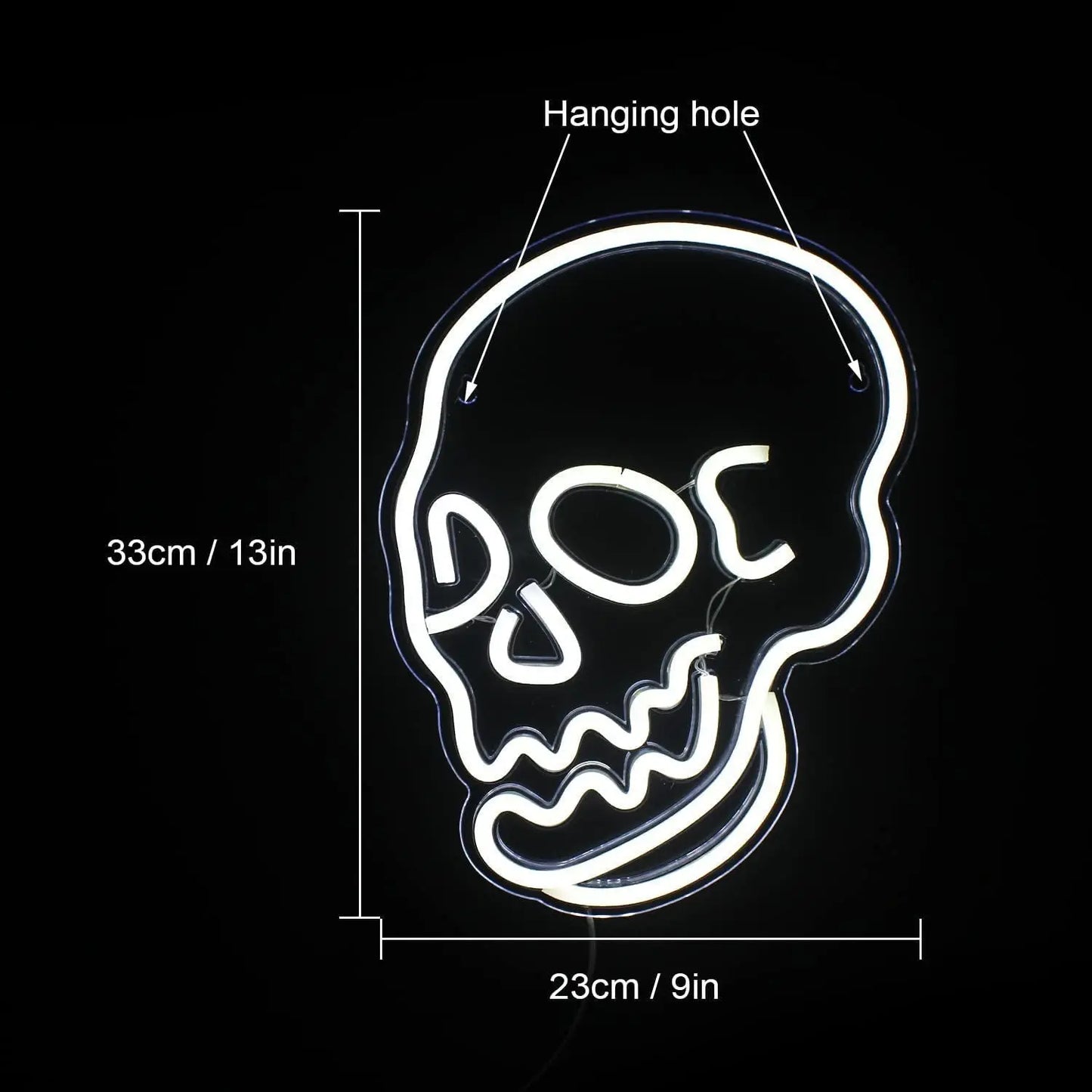 Halloween Decoration LED Neon Skull CJ Dropshipping