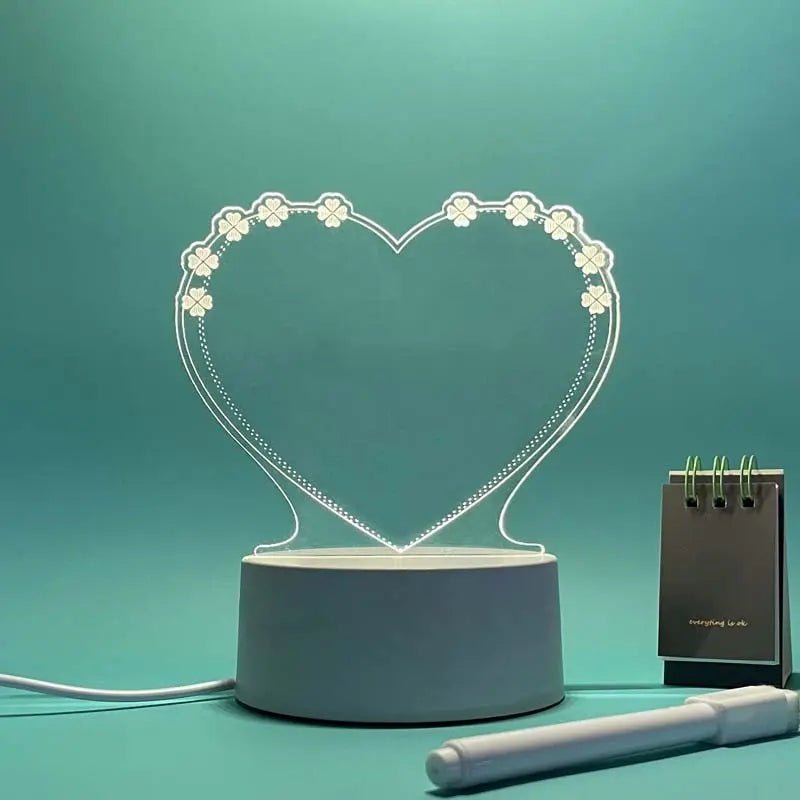 Transparent Luminous Acrylic Desktop Tablet CJ Dropshipping