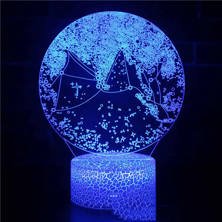 Creative 3D Light LED Bedside Night Light CJ Dropshipping