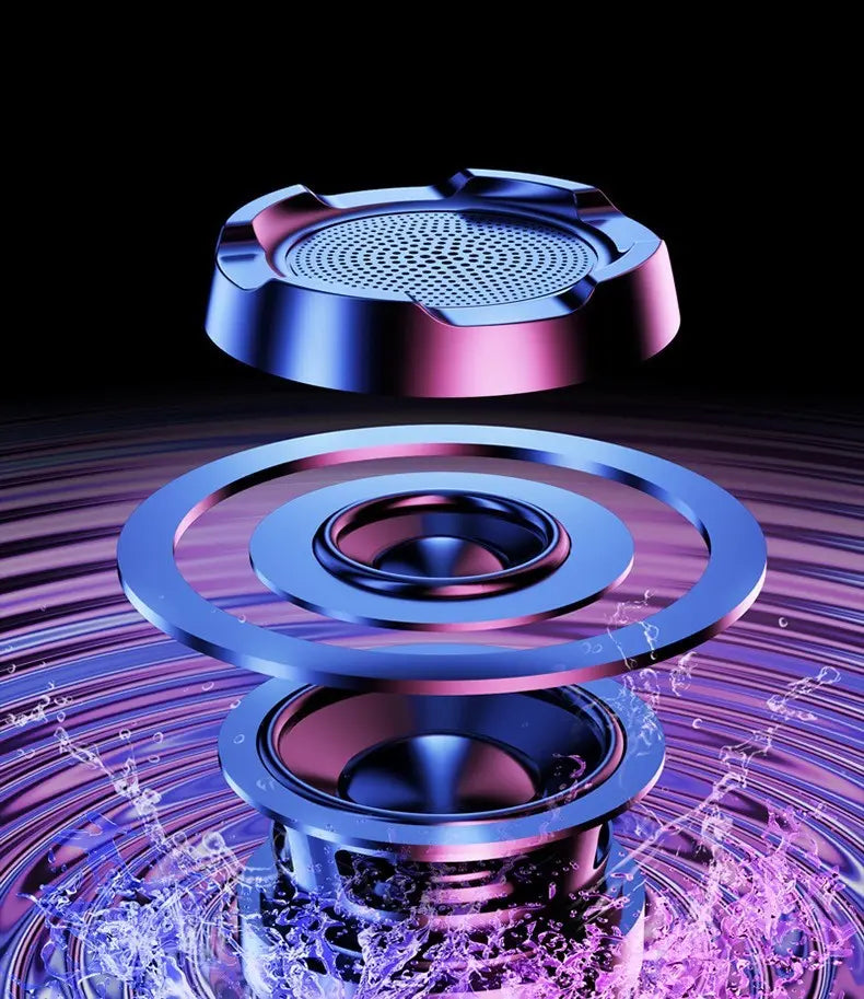 Atmospheric Ambient Light Gaming House Desktop Computer Romantic Room Smart Bluetooth Speaker - lydled2024.com