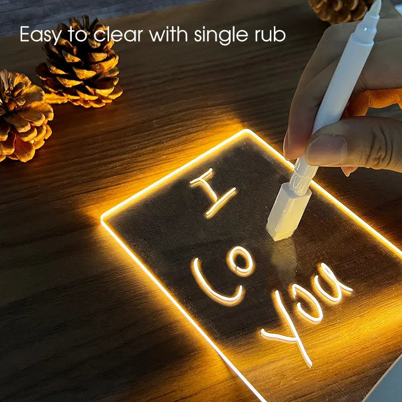 Transparent Luminous Acrylic Desktop Tablet CJ Dropshipping