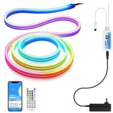 Colorful Neon Light Bar Suit LED Strips Music Light With Silicone Light Bar CJ Dropshipping