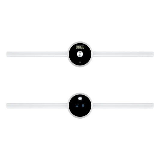 Smart Cabinet Light Clock Timing Sensor Light Removable LED Wardrobe Light Human Body Sensor Light CJ Dropshipping