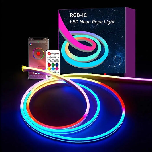 Colorful Neon Light Bar Suit LED Strips Music Light With Silicone Light Bar CJ Dropshipping
