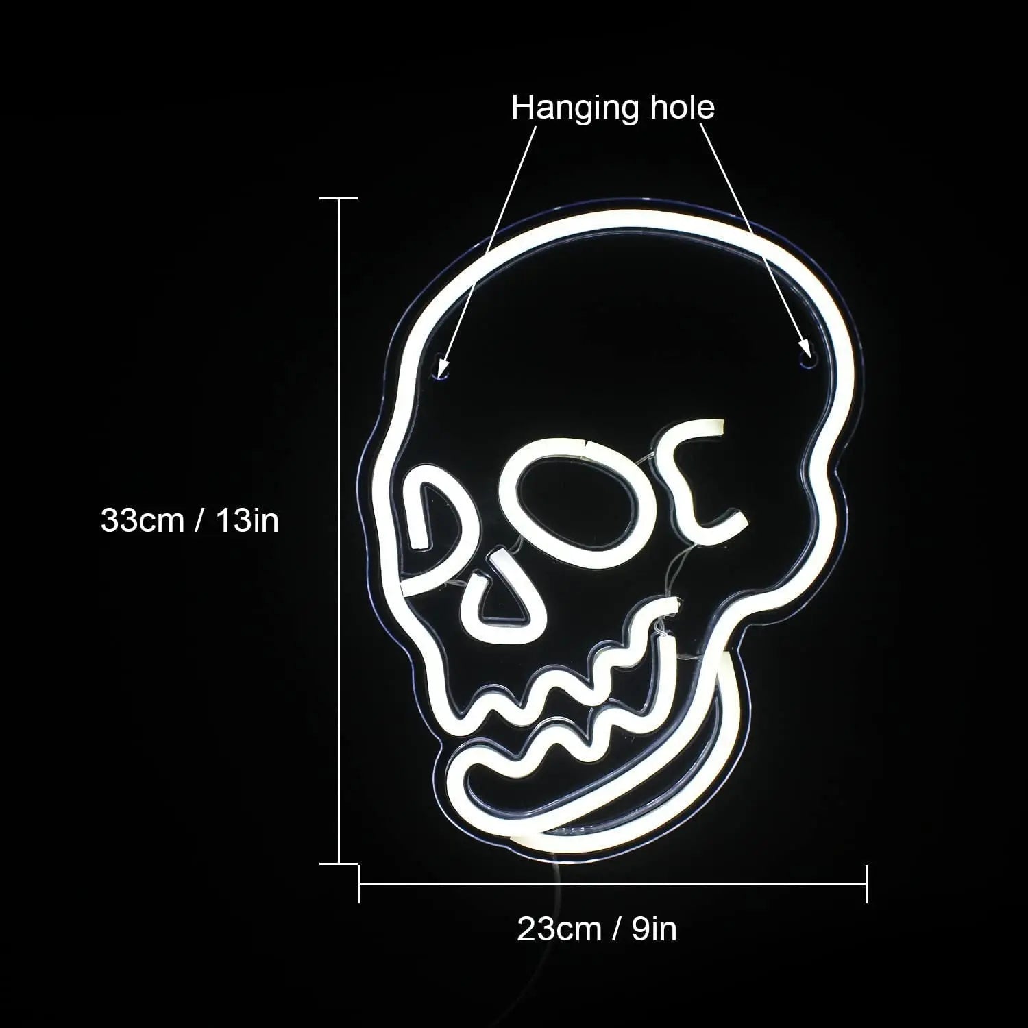 Halloween Decoration LED Neon Skull CJ Dropshipping