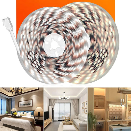 LED Dual Color Light Strip 12V Dimming CJ Dropshipping
